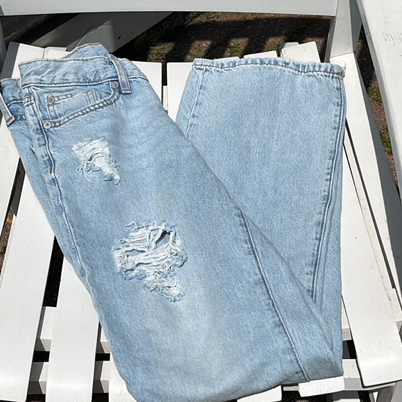 ☀️Aeropostale Boyfriend Flare Jeans Size 00R - Picture 3 of 7